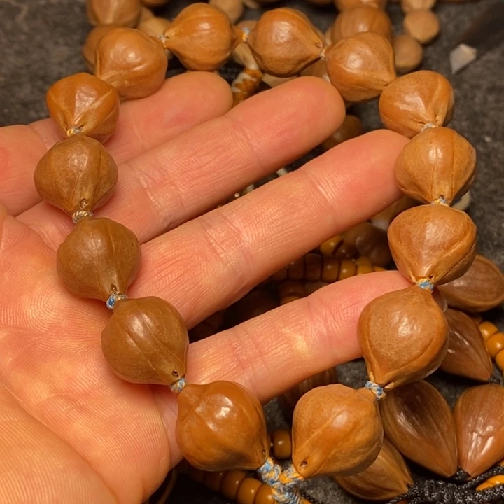 橄榄核手串1.5手持28号