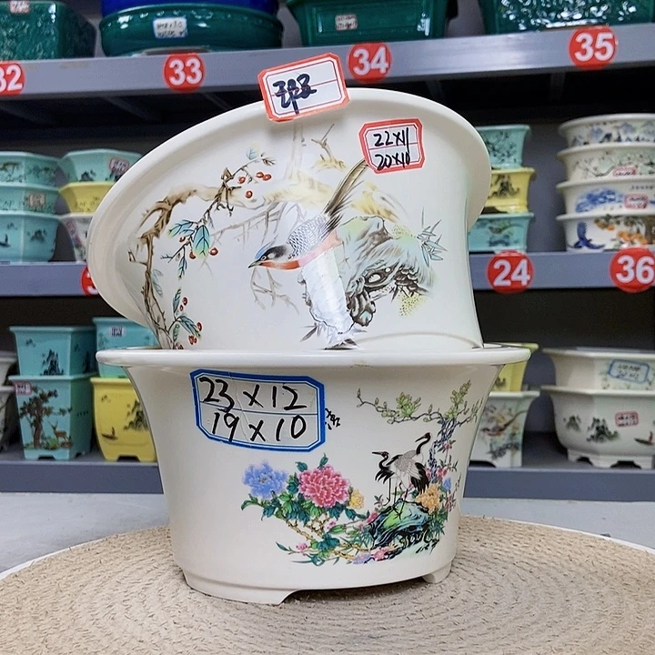 紫砂花瓶紫砂花盆