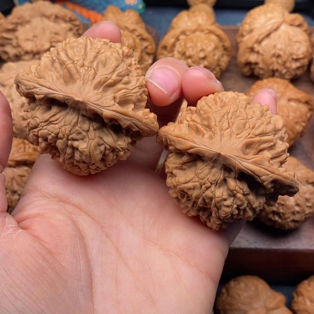 文玩核桃把件49全品大官帽