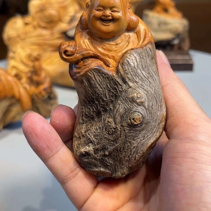 柏木（崖柏）根雕工艺摆件