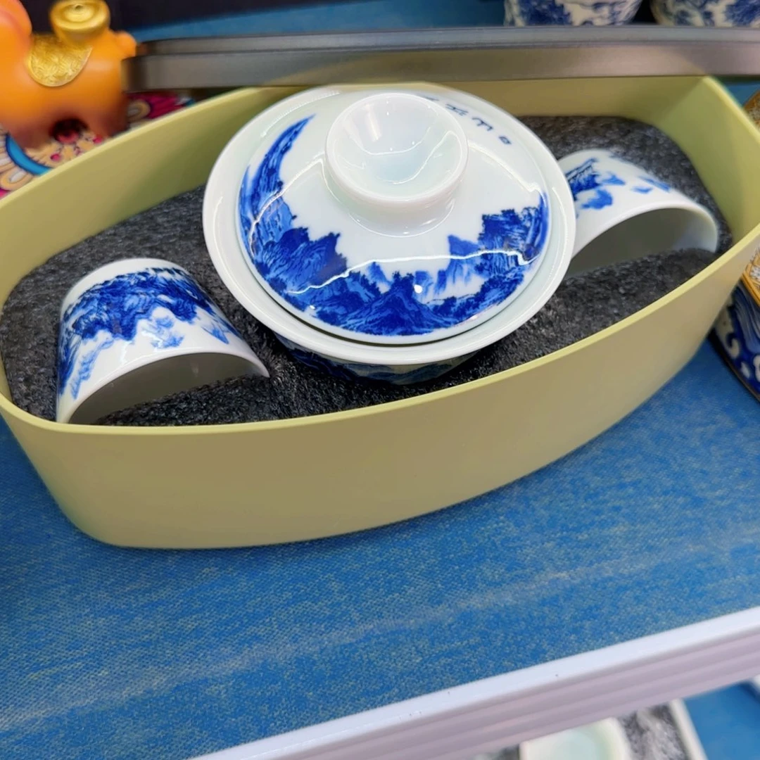 这些盖碗真好看！！！