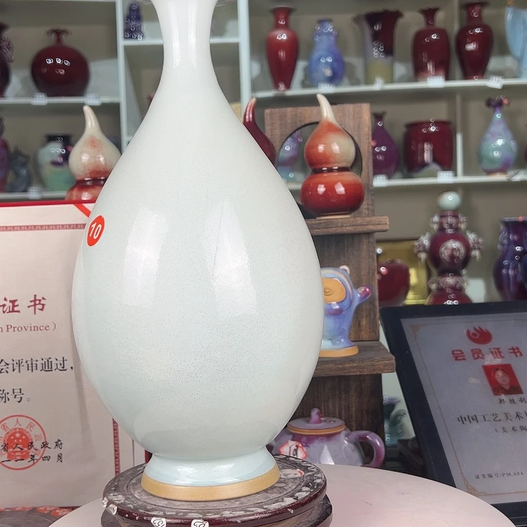 摆件郑家钧窑摆件