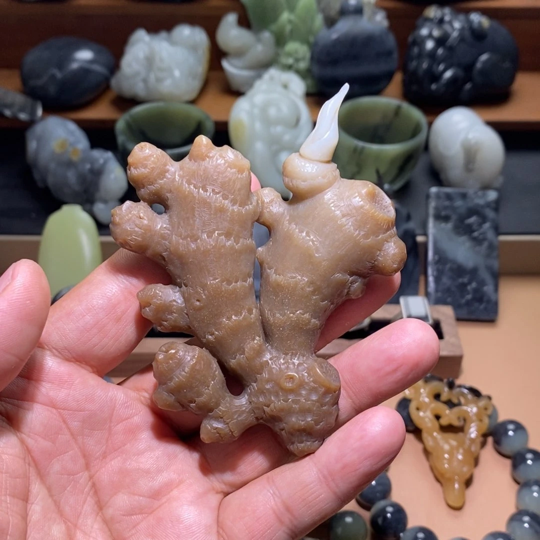 和田玉未镶嵌摆件