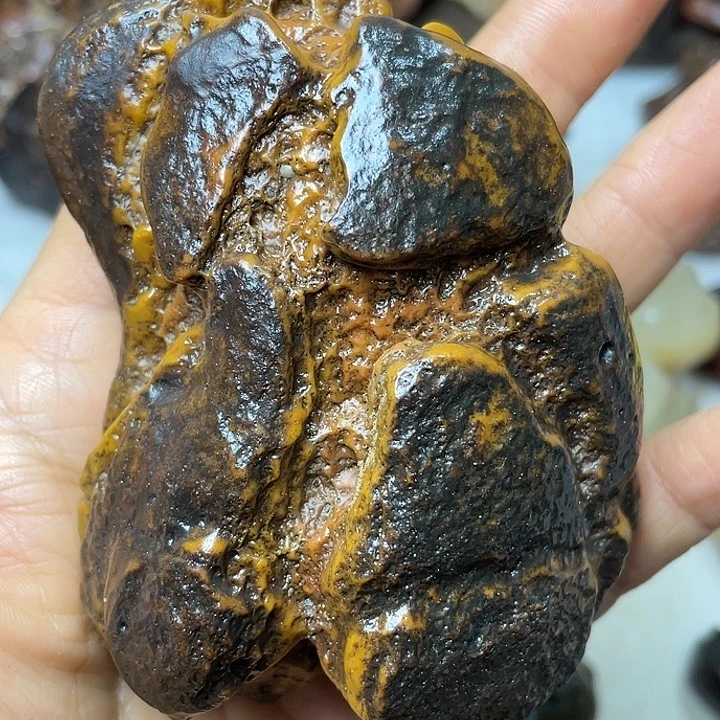 灵***虎石材戈壁牧民美石原石