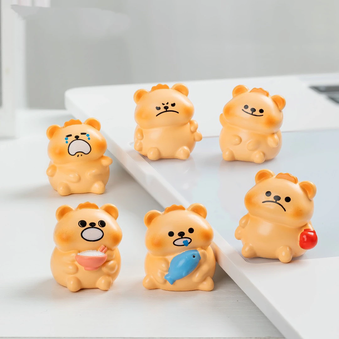 【直播拆】【对对碰】可爱熊虫 手工diy可爱摆件默认微瑕创意网红动物