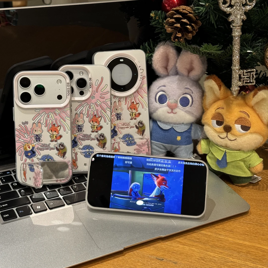 烟花朱迪尼克适用苹果17Promax/16手机壳vivo华为彩银小米14一加