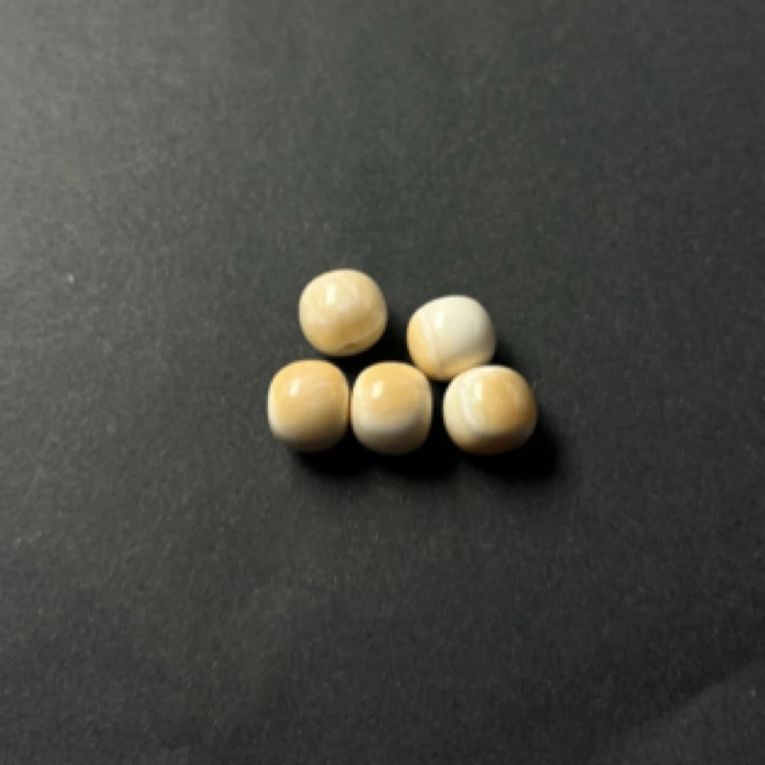 高品猛犸文玩（独独） 微瑕苹果珠10*带皮 配饰 百搭 随机发货