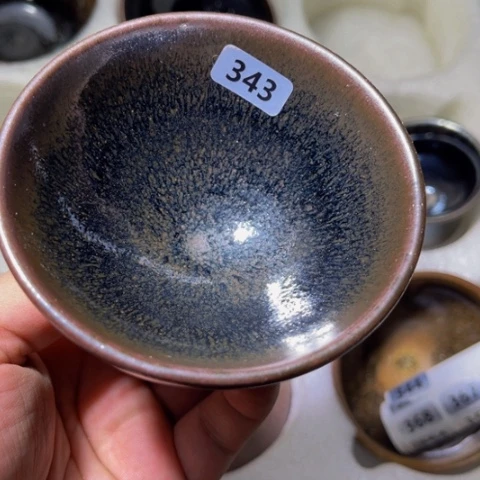 茶盏原矿原釉柴烧建盏
