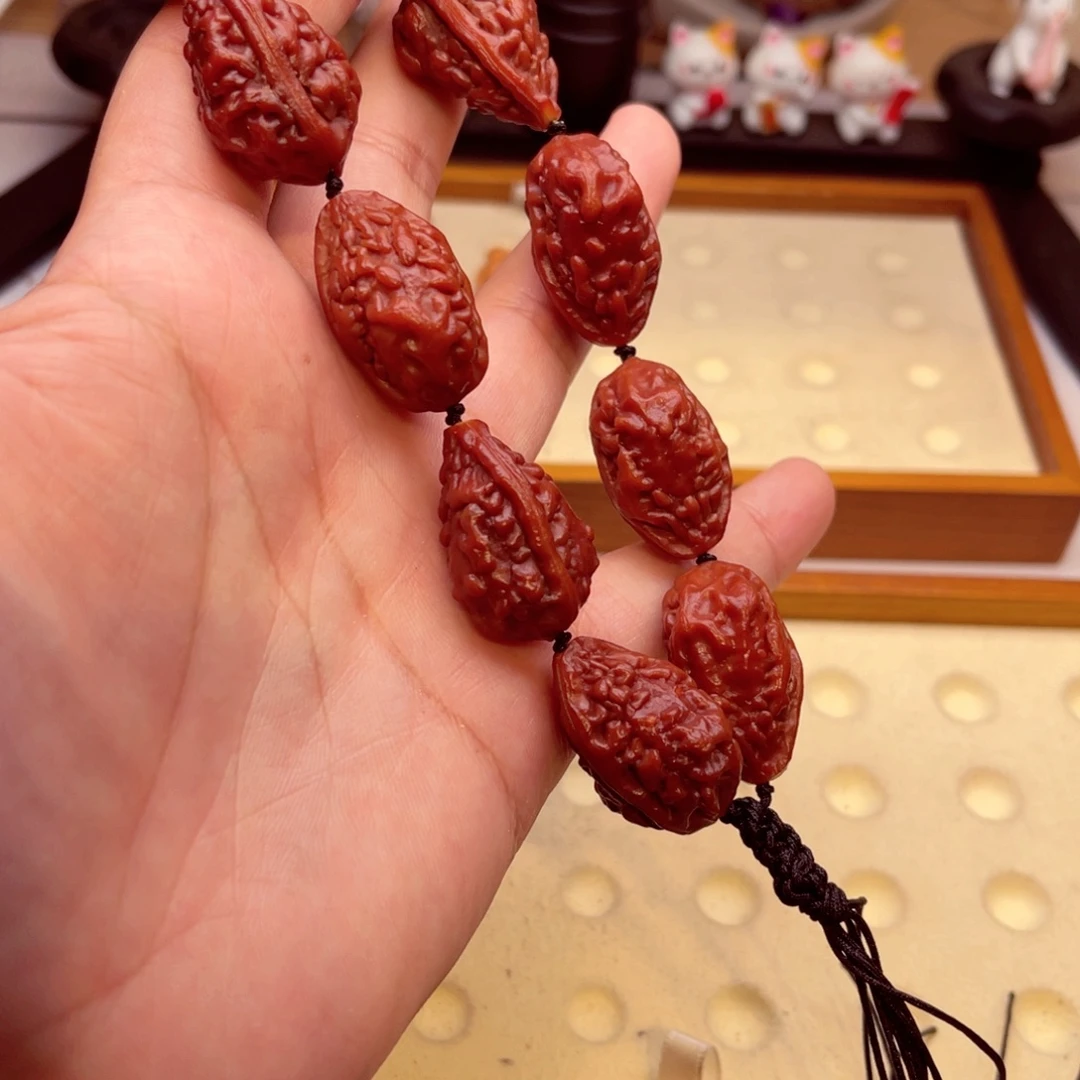 文玩核桃手串麒麟角