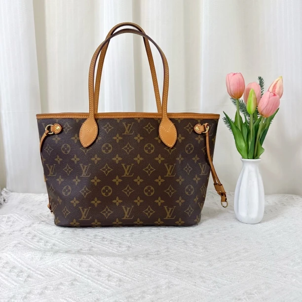95新 LouisVuitton/路易威登 nf小号托特包