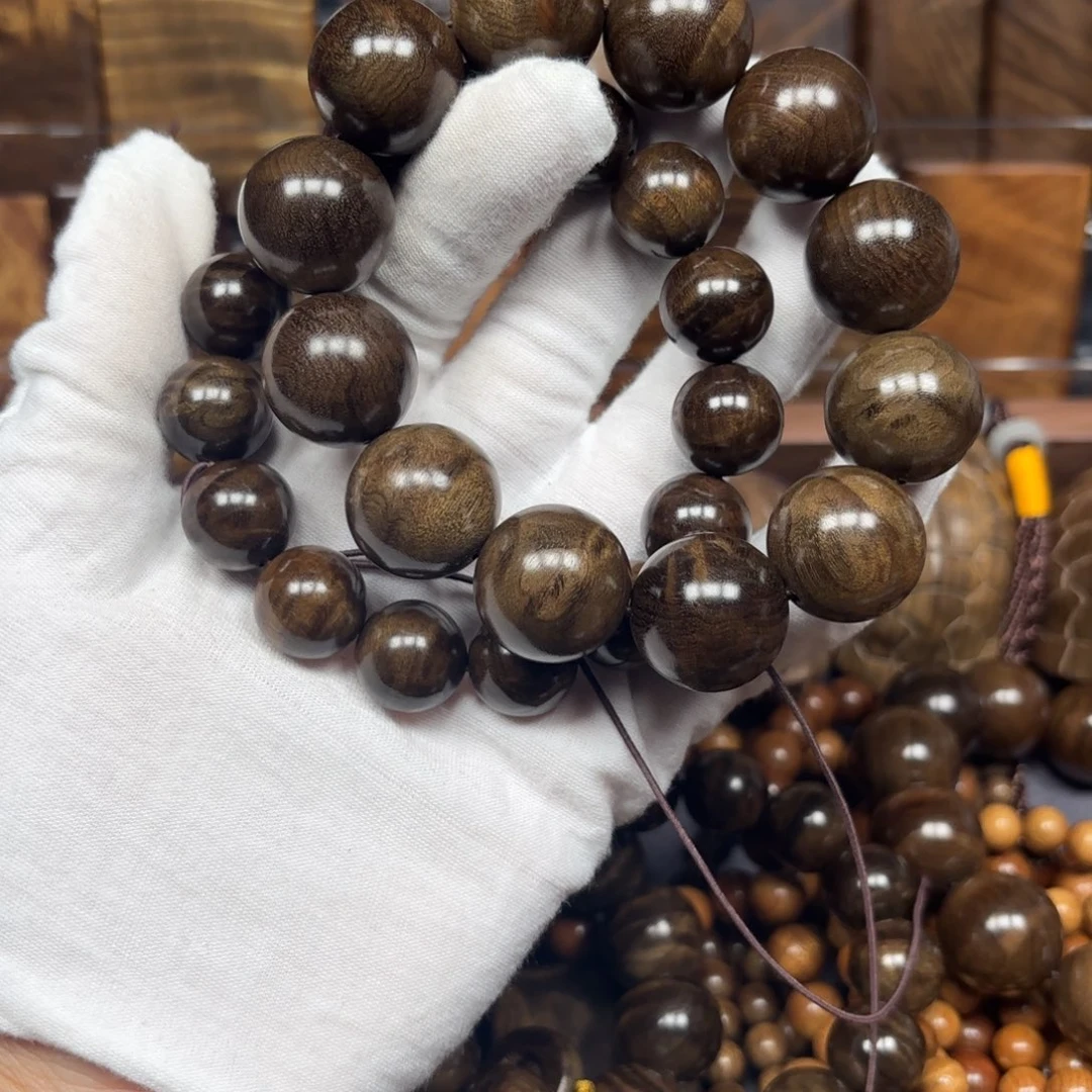 J***s手串/手链金丝楠金丝楠阴沉木