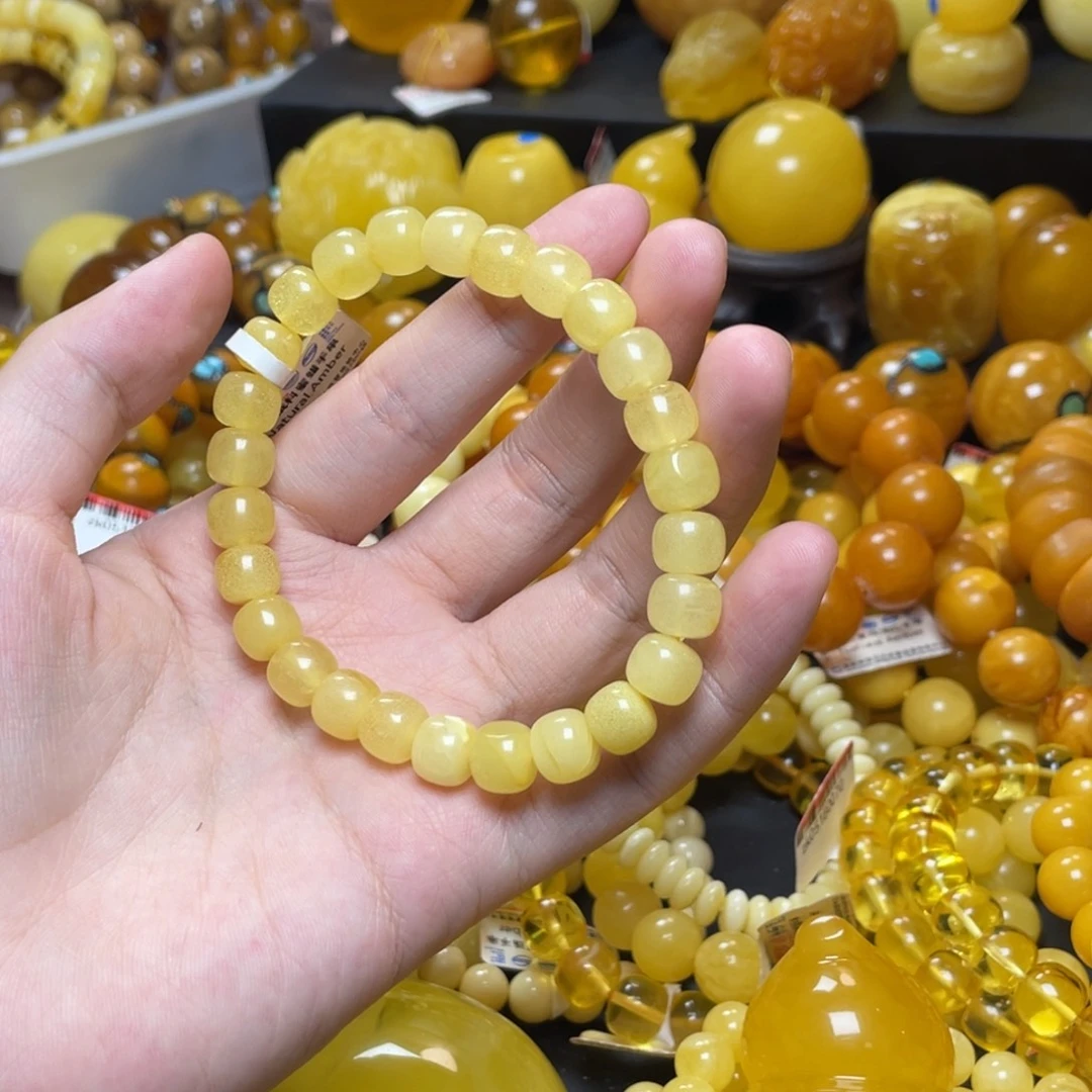 琥珀未镶嵌珠宝奇石