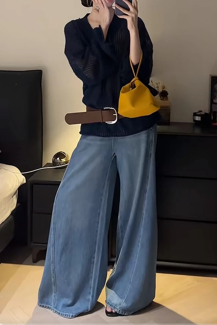 「阿男专属」腰带 美式辣妹背气质百搭麂皮腰带