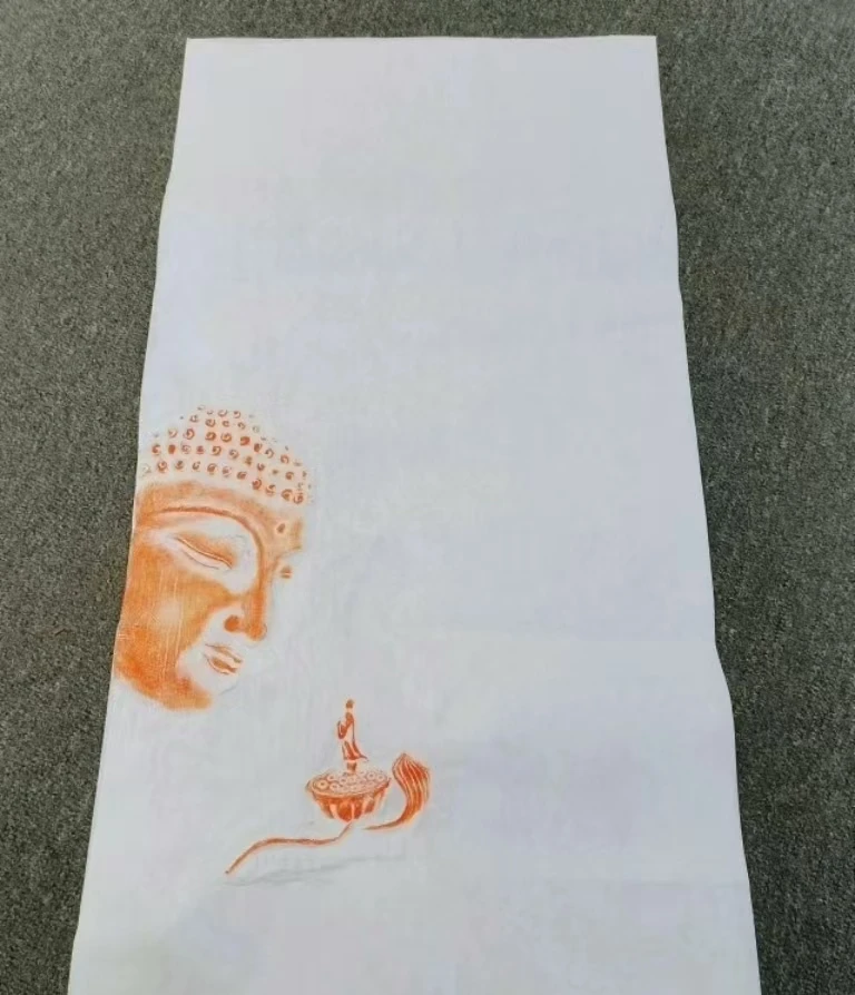 《朱拓佛首莲台》拓片