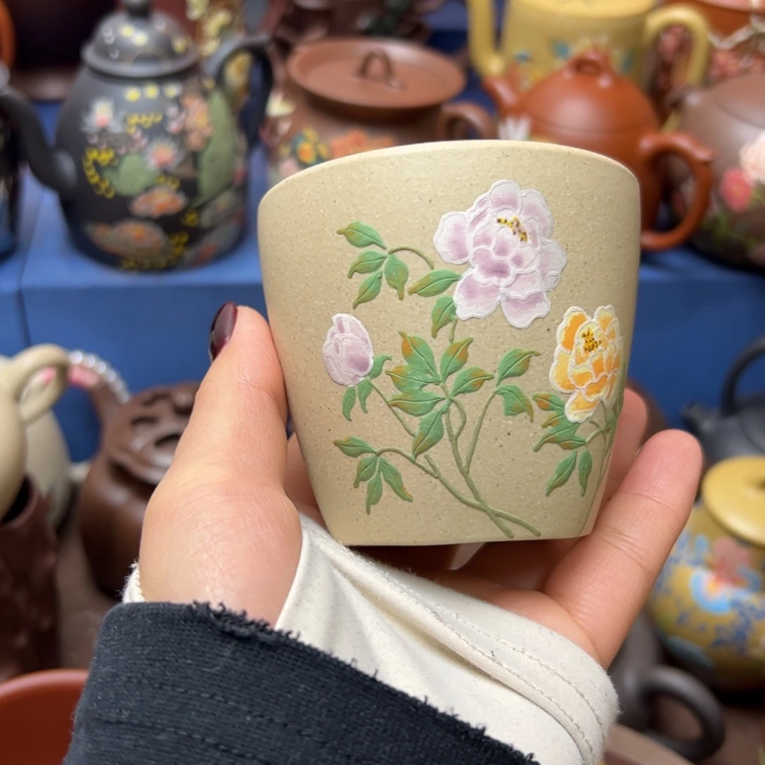 紫砂茶杯紫砂主人杯150c