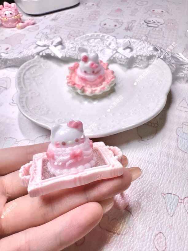 【只有盘子摆件迷你玩具食玩DIY配件】（10-16个不指定）批发立体树脂