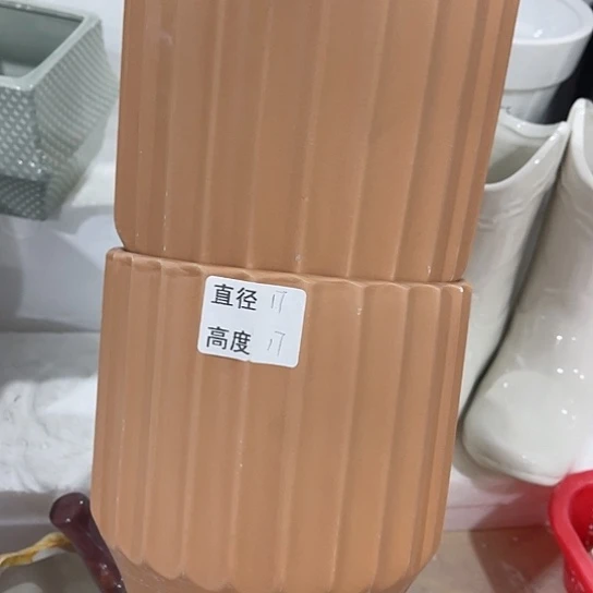 多肉绿植陶瓷花盆9.9包邮，有孔，微瑕