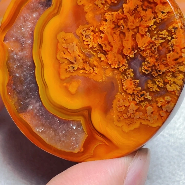 华***哥玛瑙/玉髓未镶嵌玛瑙