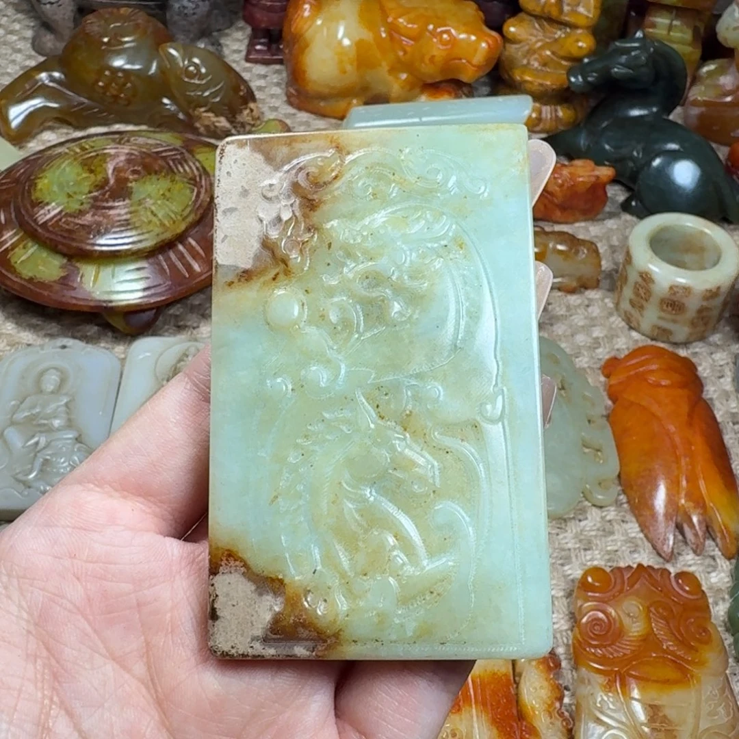 吊坠白玉菩提挂件