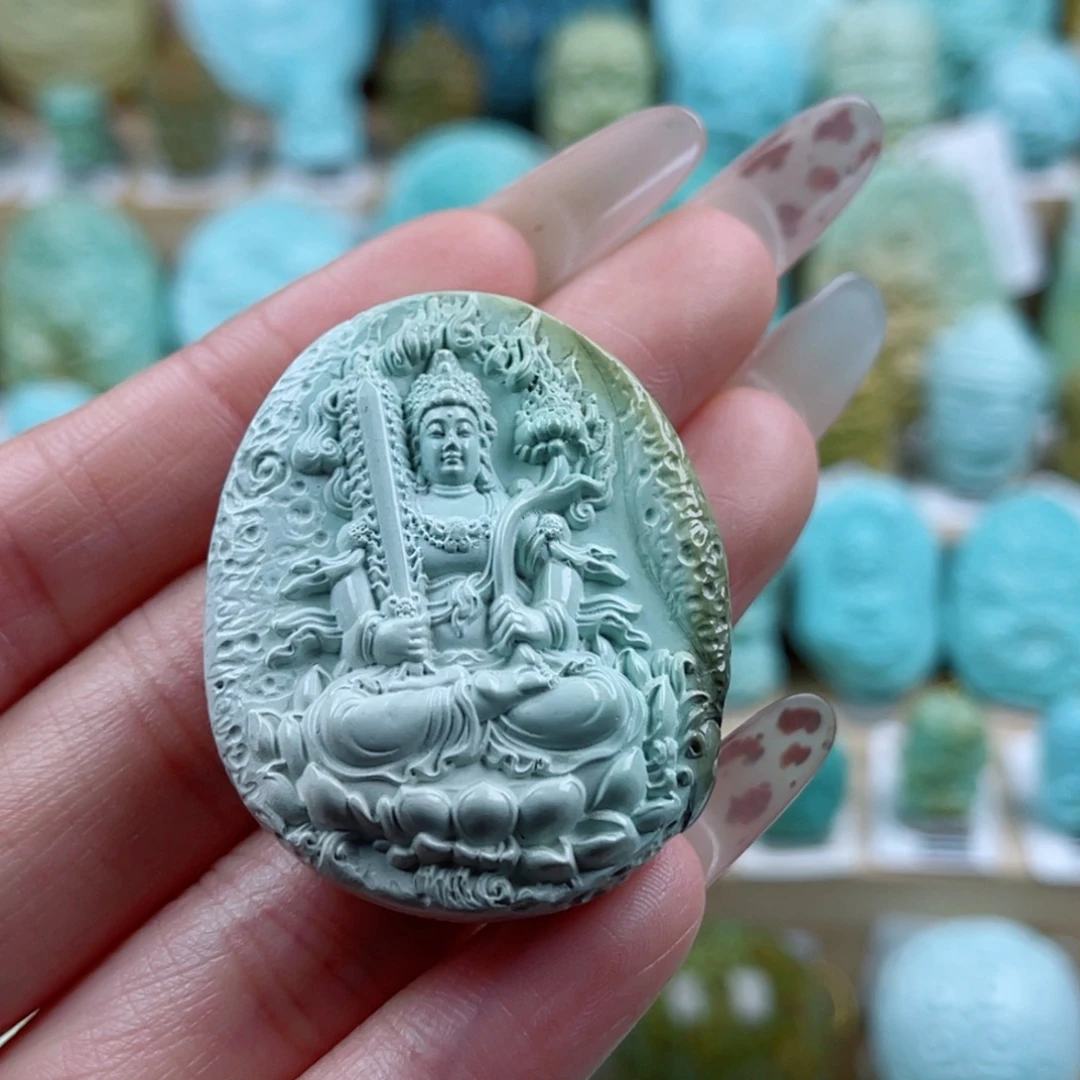 绿松石未镶嵌珠宝奇石