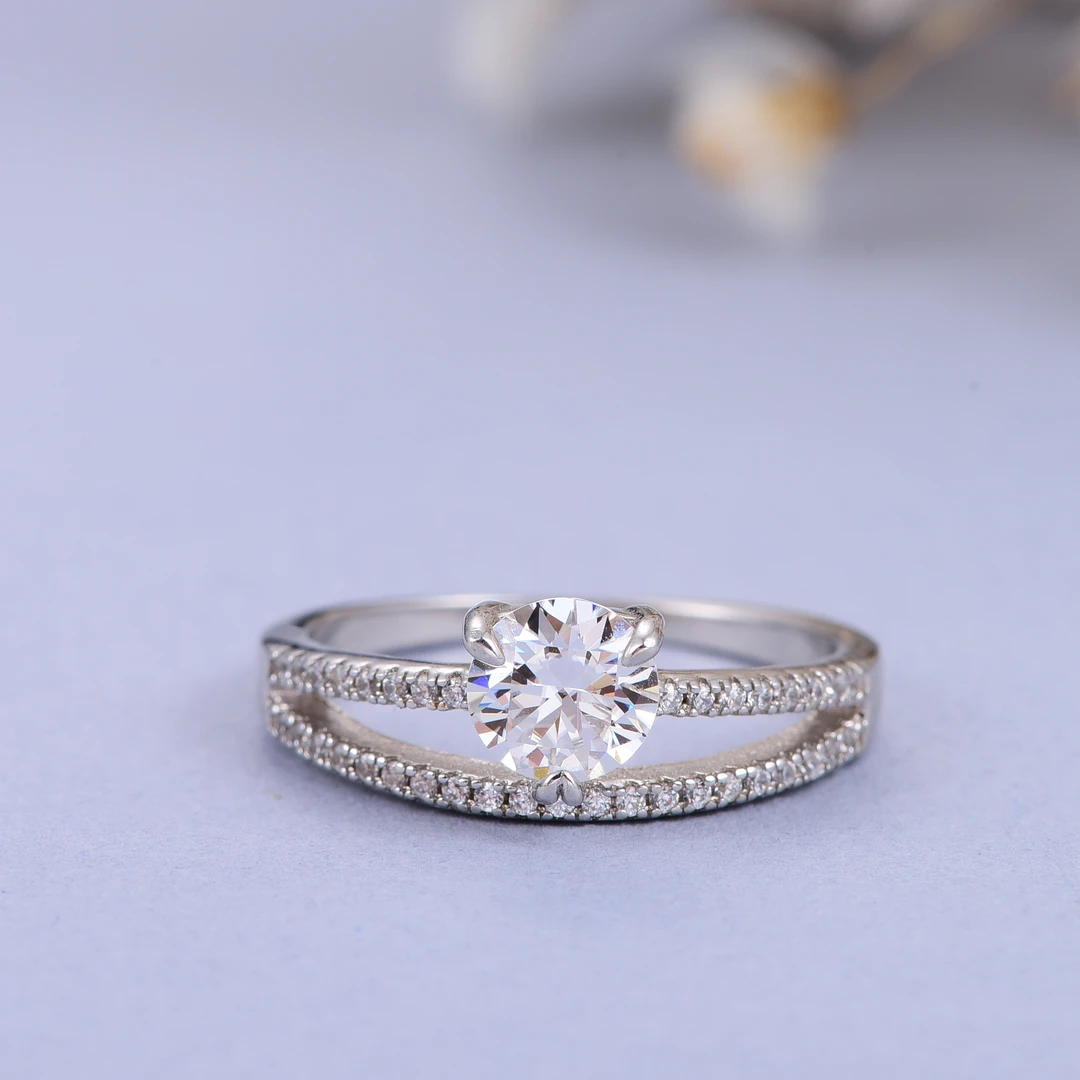 【挚爱永恒】女款心动 1.0ct 戒指