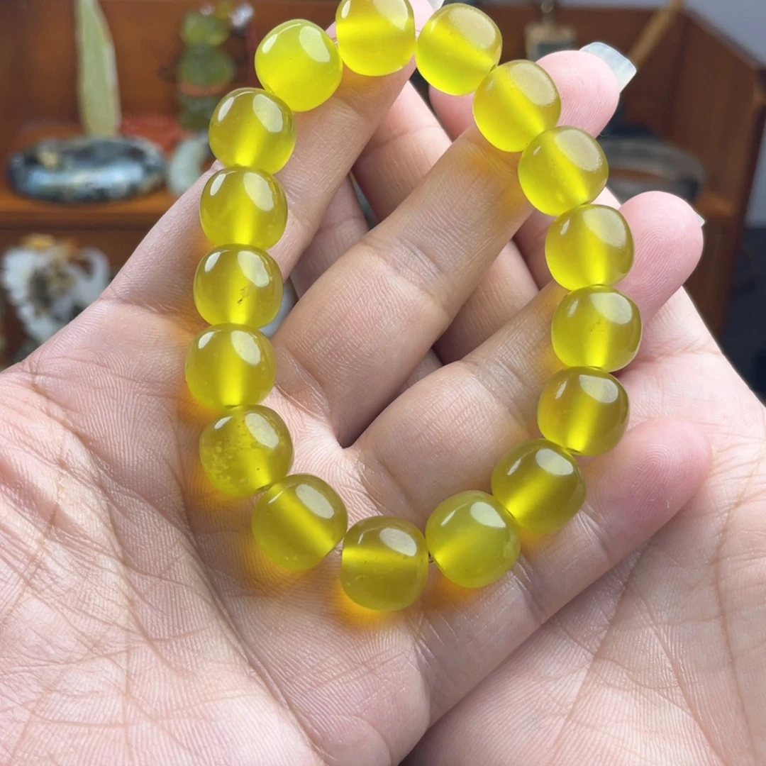 蛇纹石玉未镶嵌手串