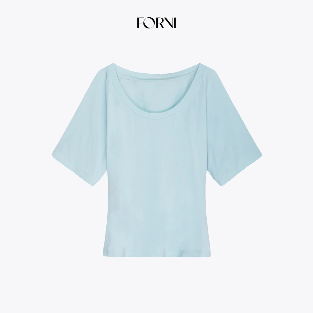 FORNI 私服派对 纯欲辣妹时尚宽松空调T