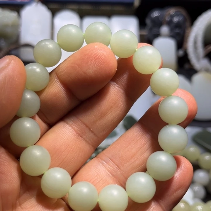 和田玉手链未镶嵌