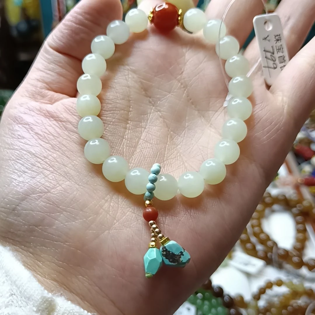 和田玉手链未镶嵌