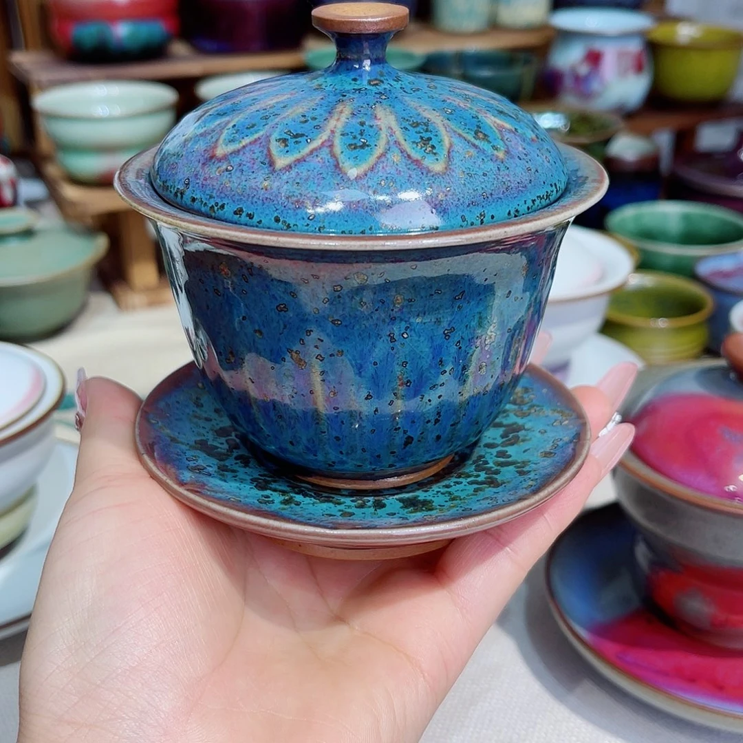 瓷片禹州钧瓷艺术作品