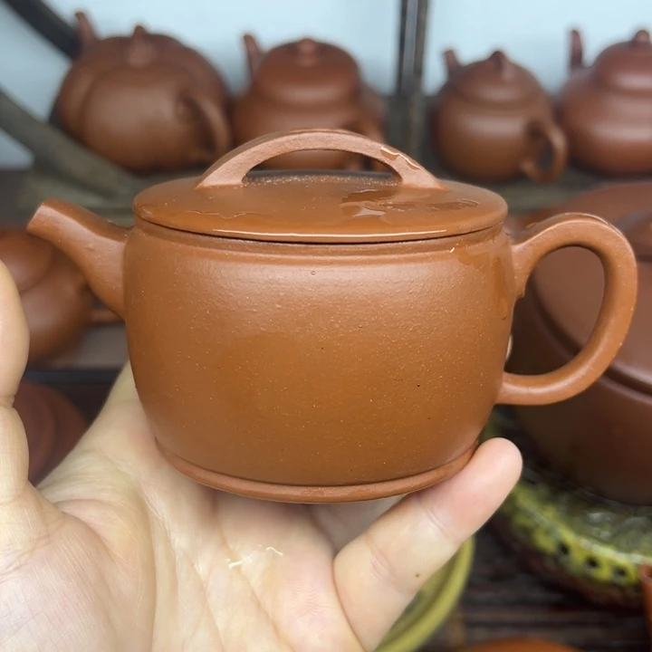 茶壶紫砂宜兴紫砂原矿泥料130