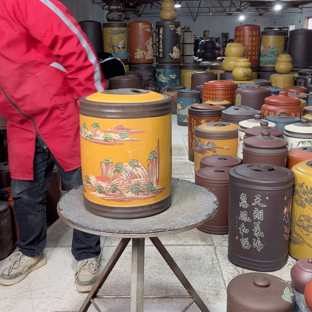 紫砂茶叶罐茶叶罐