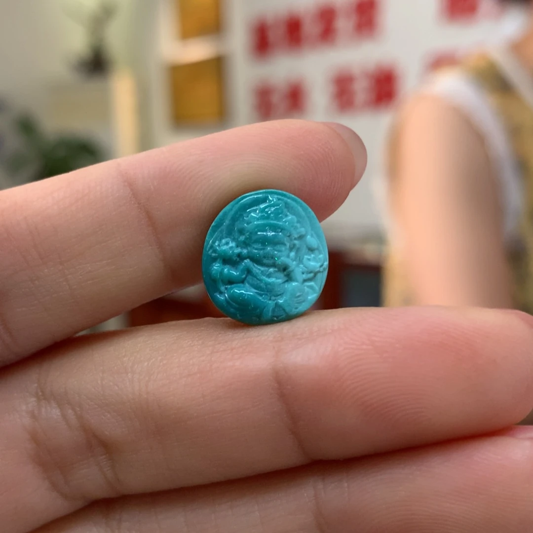 绿松石未镶嵌配饰