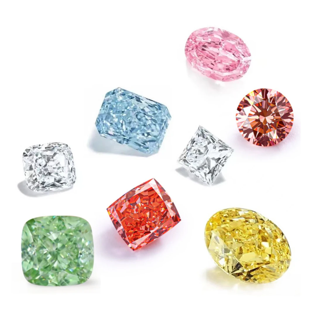 合成钻石定制全尺寸彩钻 款式 圈口 材质 腰码（详询客服）