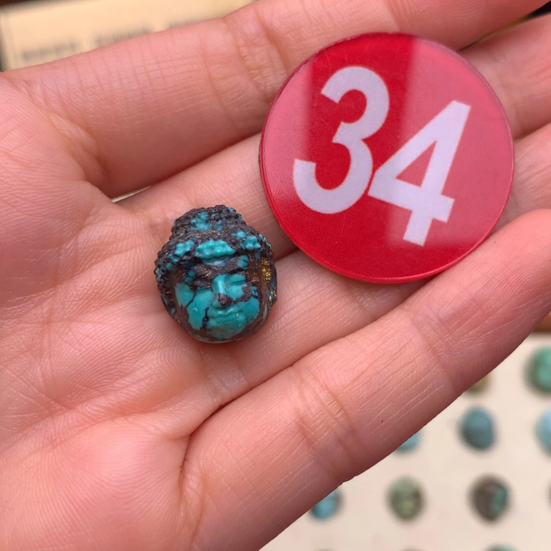 绿松石未镶嵌配饰