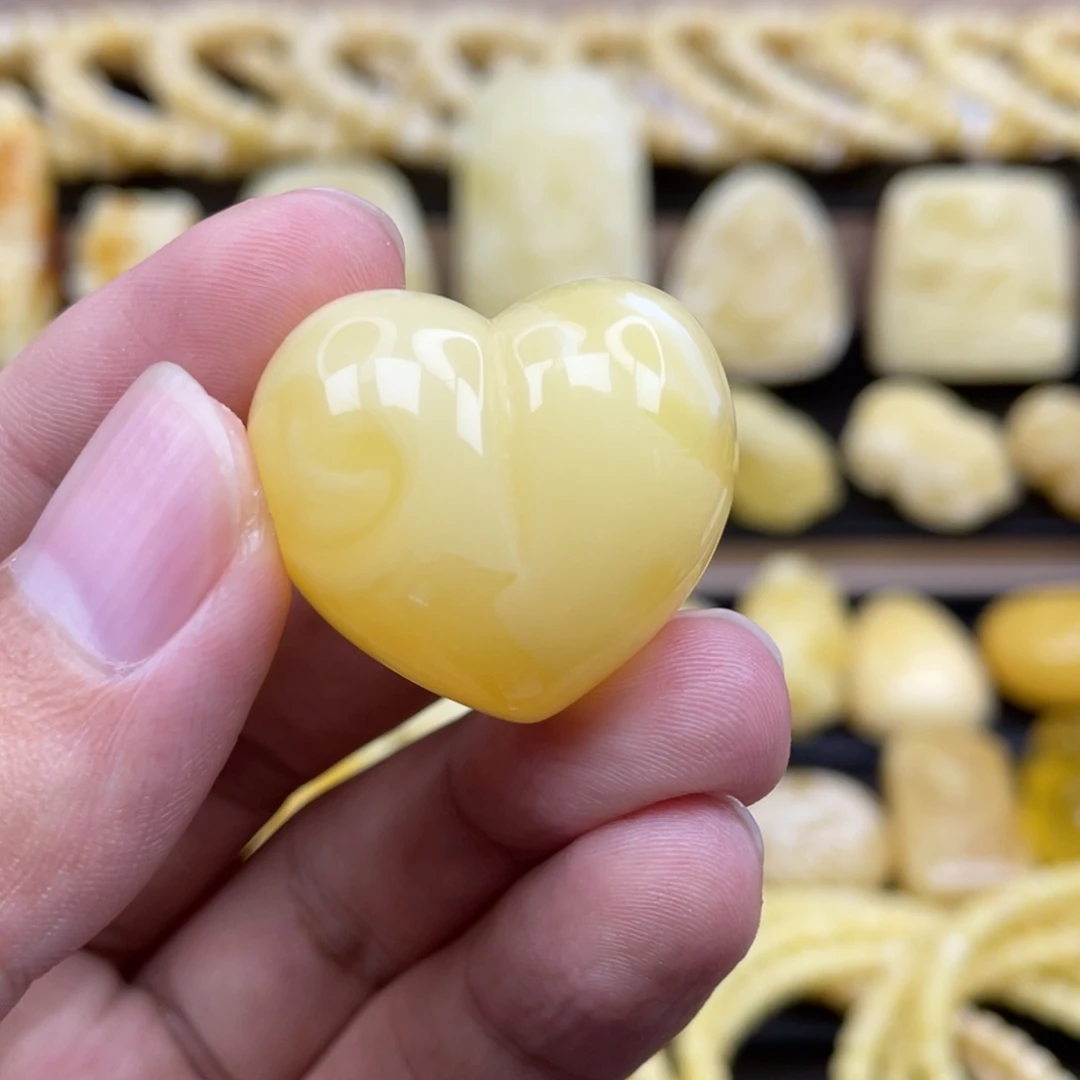 琥珀未镶嵌裸石琥珀蜜蜡