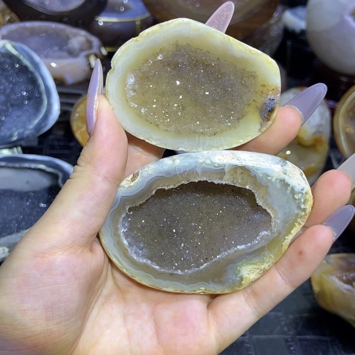 未镶嵌水晶珠宝半成品聚宝盆