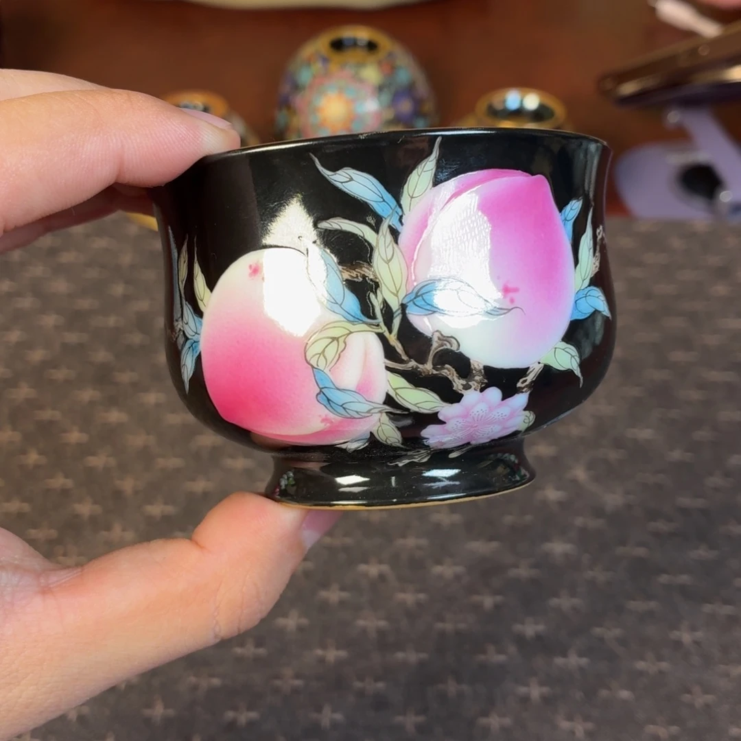 瓷杯子瓷姑娘景德镇陶瓷艺术