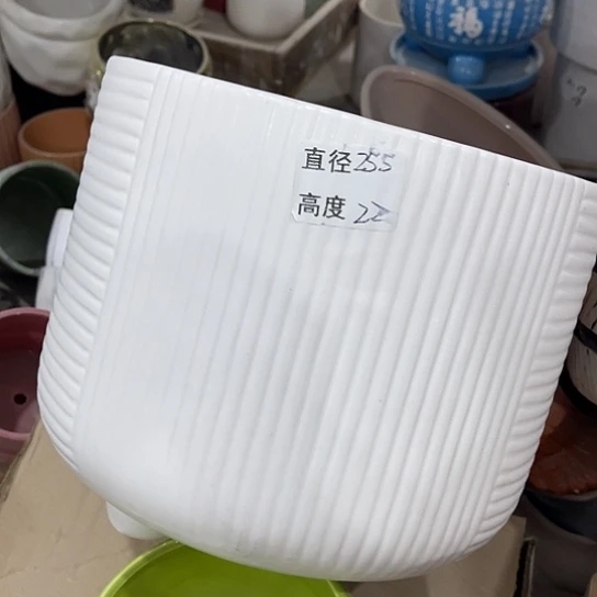 多肉绿植陶瓷花盆9.9包邮，有孔