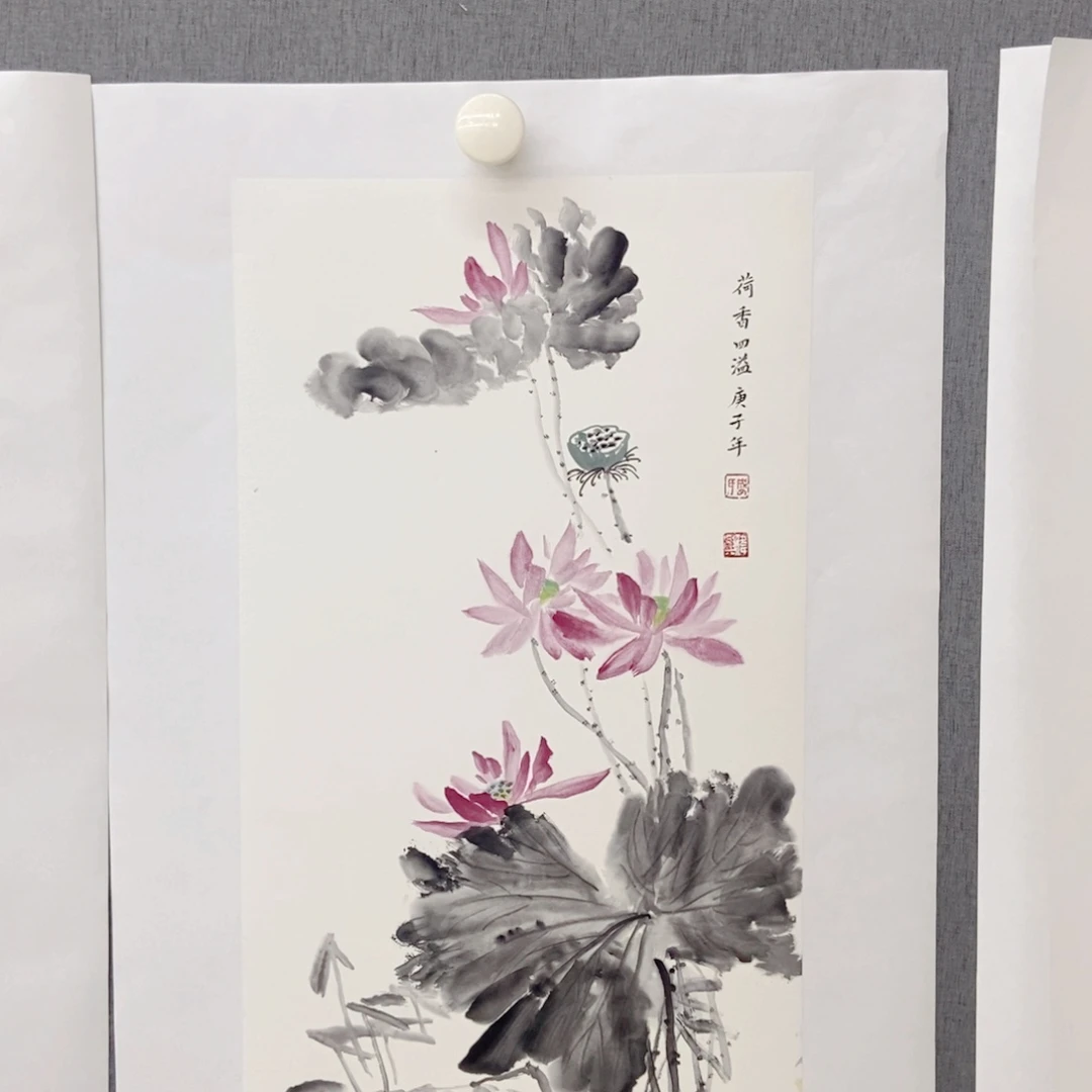 国画手写手绘国画作品80