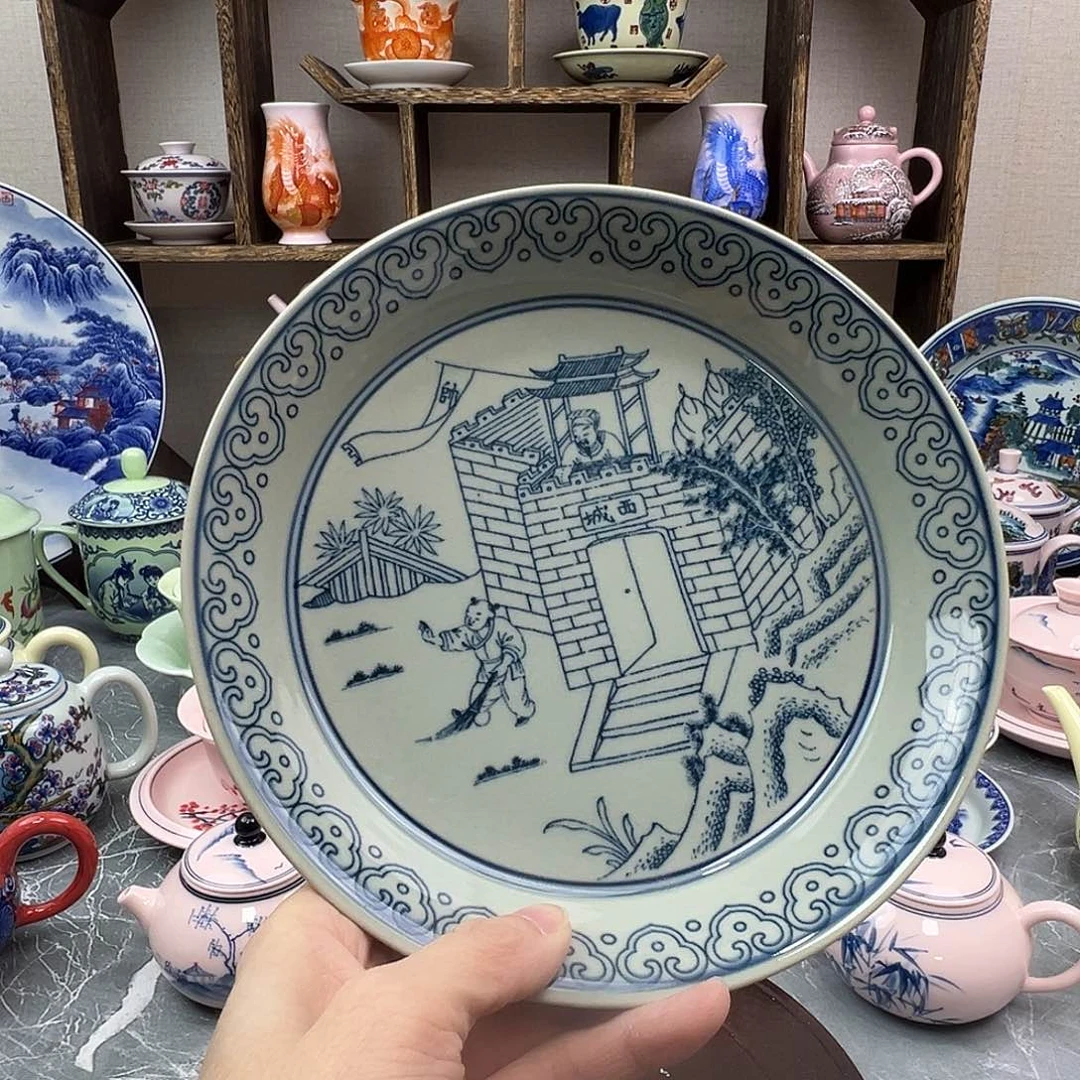 陶摆件景德镇陶瓷567老厂瓷87