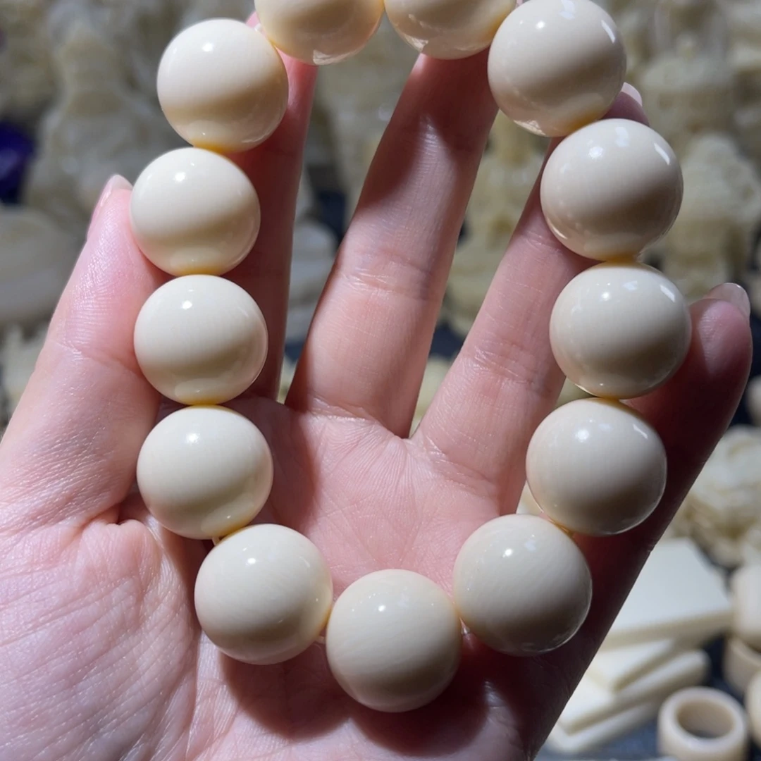 龙***8猛犸象牙手串/手链/手镯