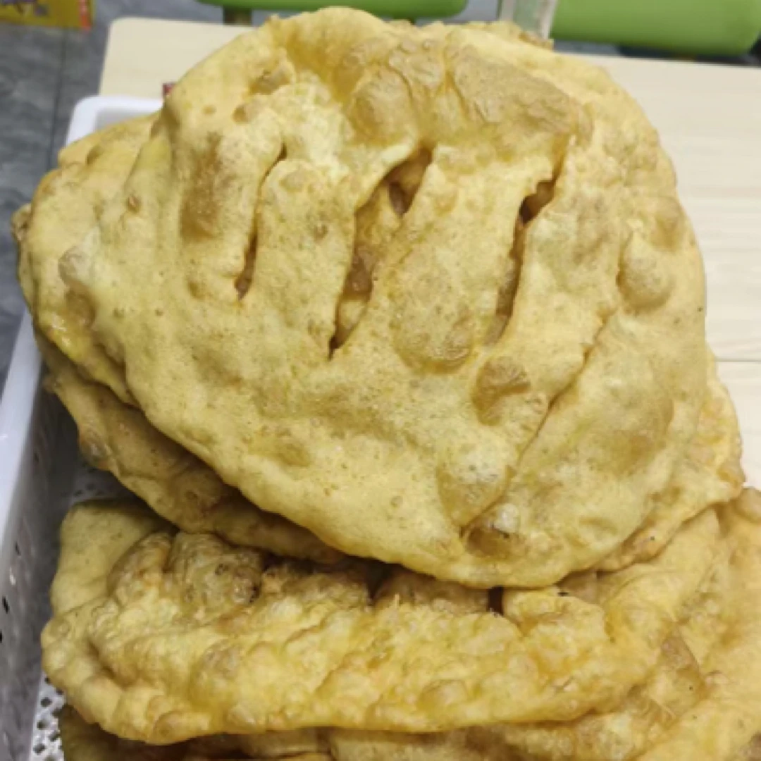 【老北京特色】油饼果子加热即食纯手工(买5送1张)送小咸菜10克