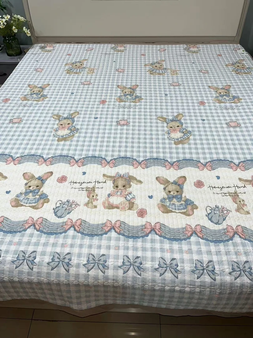 锦尚家纺（2025新款四季莫小柔床盖+-5公分）