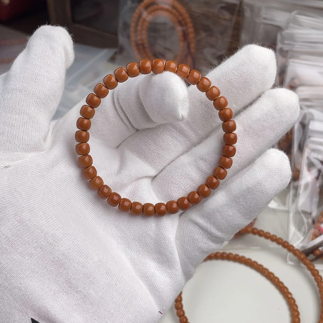 橄榄核手串老挝核核尖手串