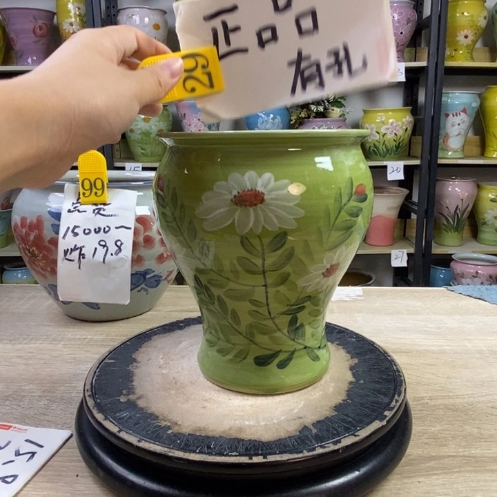 景德镇高温陶瓷花盆