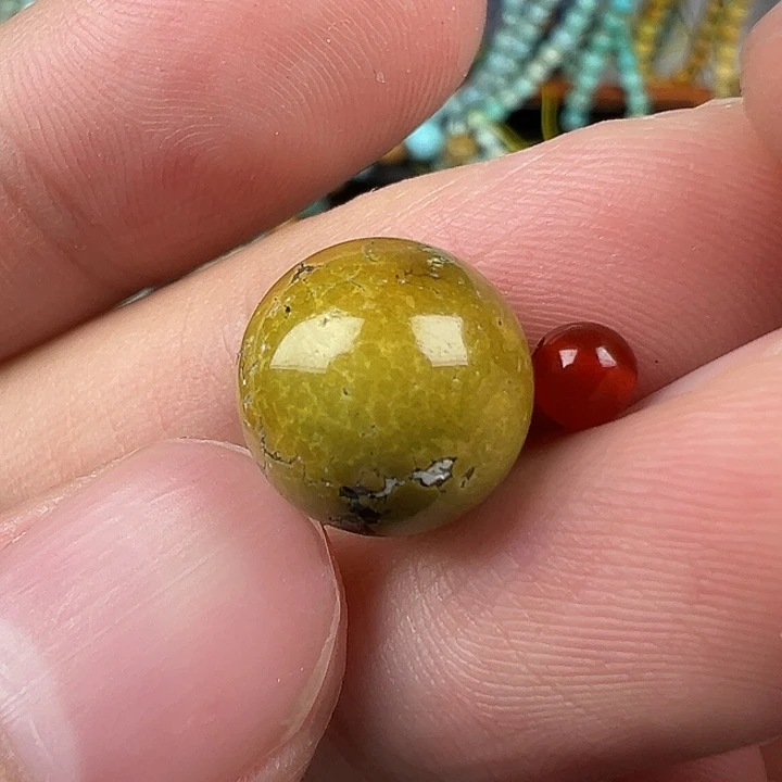 南红玛瑙未镶嵌配饰卡11.5