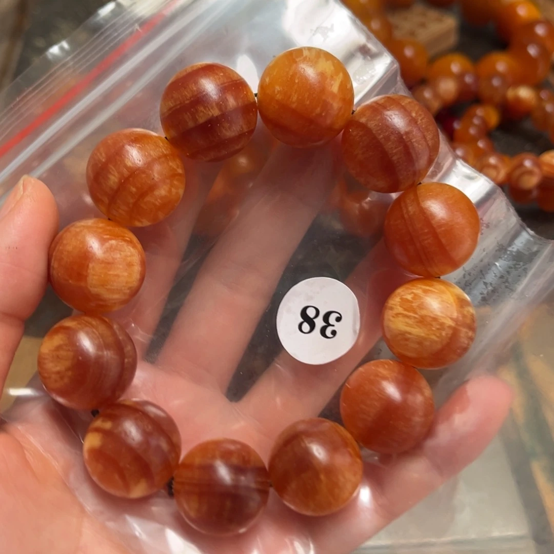 冷***风松木（琥珀木）手串/手链38号2.0规格