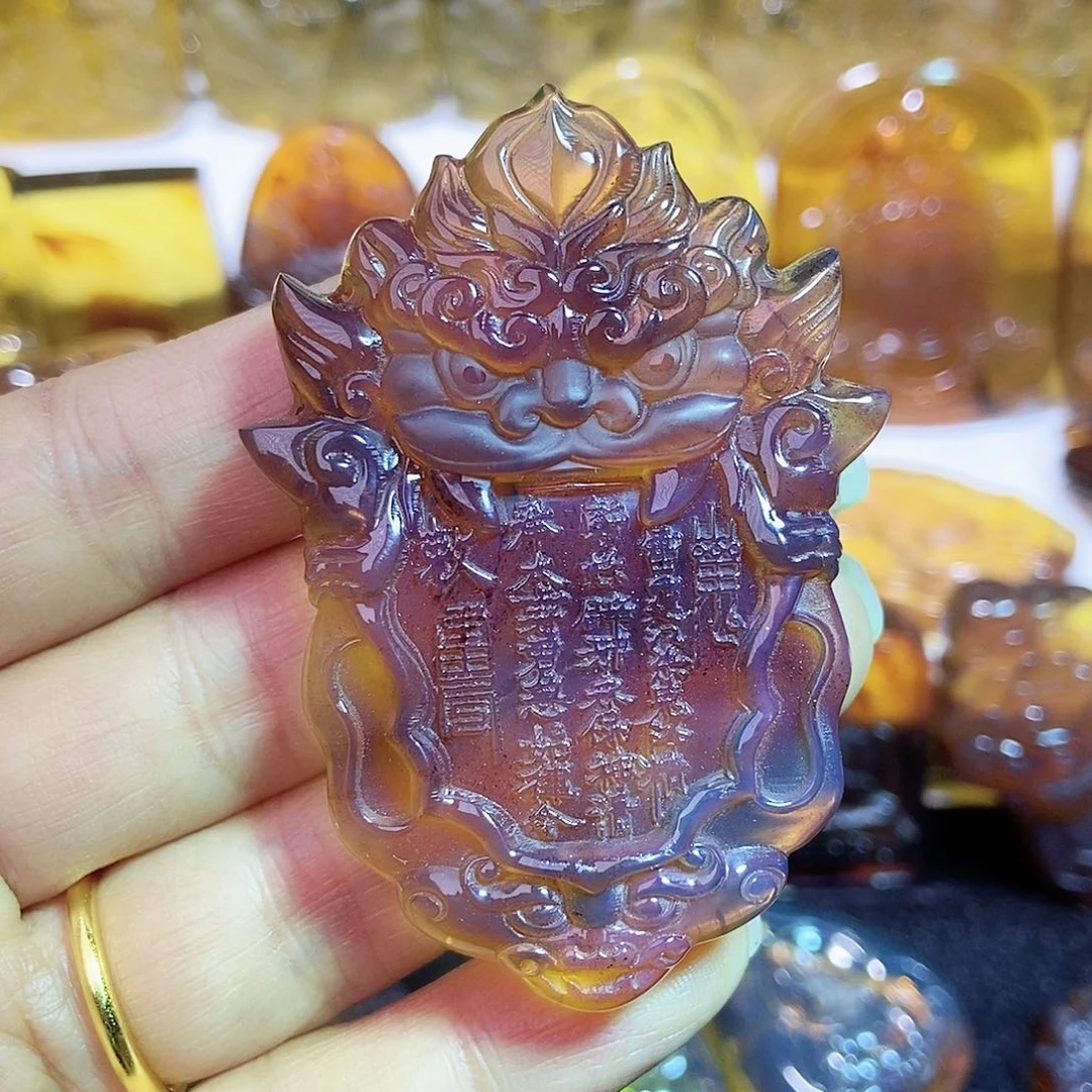琥珀颈饰未镶嵌山鬼令35