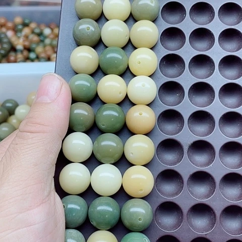 吊坠白玉菩提15精品多宝圆30颗
